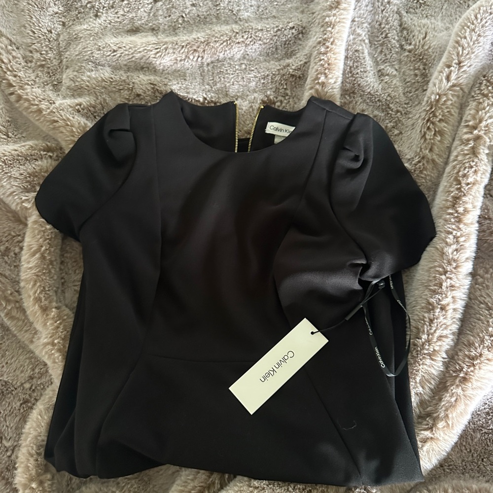 Calvin Klein Elegant Black Business Dress